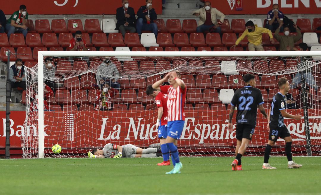Momento en el que Ager Aketxe sentencia el partido con el 0-2. Momento en el que Ager Aketxe sentencia el partido con el 0-2.