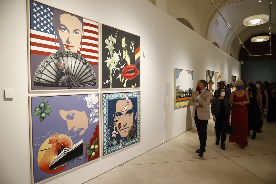 El consejero de la Presidencia, Elías Bendodo (1i), y la de Cultura y Patrimonio Histórico, Patricia del Pozo (1d), inauguran la sala de exposiciones temporales del Museo de Málaga 'Eugenio Chicano' a 31 de mayo del 2021 en Málaga, Andalucía, España El consejero de la Presidencia, Elías Bendodo (1i), y la de Cultura y Patrimonio Histórico, Patricia del Pozo (1d), inauguran la sala de exposiciones temporales del Museo de Málaga 'Eugenio Chicano' a 31 de mayo del 2021 en Málaga, Andalucía, España