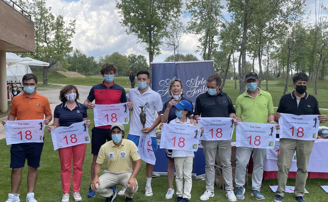 Los ganadores del Open Daniel Berná Manzanares. Los ganadores del Open Daniel Berná Manzanares.
