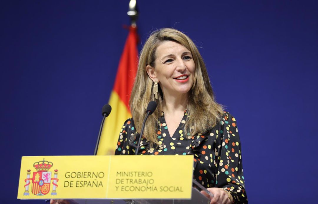 Yolanda Díaz, ministra de Trabajo Yolanda Díaz, ministra de Trabajo