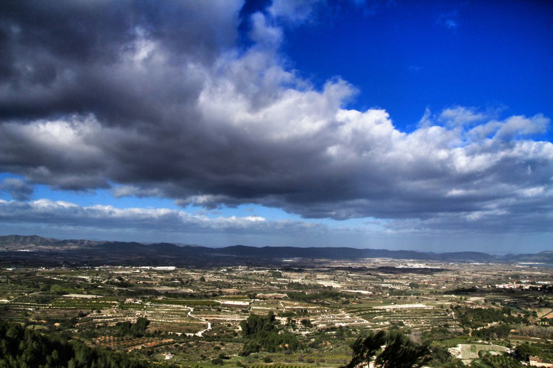 Panoràmica de La Vall d'Albaida Panoràmica de La Vall d'Albaida
