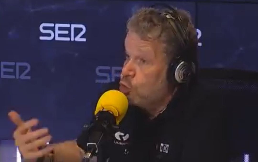 Alberto Chicote en la entrevista de este miércoles Alberto Chicote en la entrevista de este miércoles