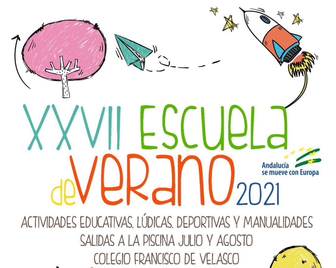 Cartel Escuela de Verano de Baza 2021 Cartel Escuela de Verano de Baza 2021