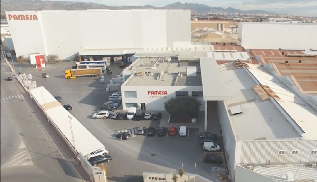 Imagen del grupo Pamesa. Imagen del grupo Pamesa.