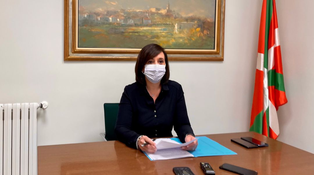 La concejala de Servicios Sociales y Cooperación del Ayuntamiento de Hondarribia, Gotzone Larrarte La concejala de Servicios Sociales y Cooperación del Ayuntamiento de Hondarribia, Gotzone Larrarte