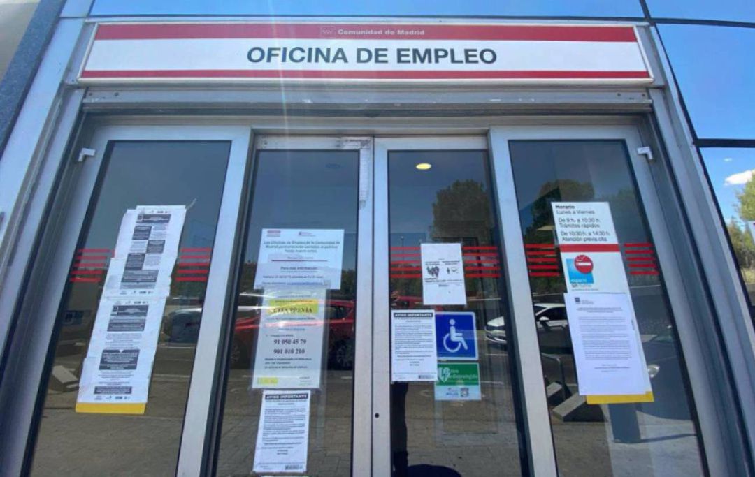 Imagen de archivo de una oficina de empleo de la capital. Imagen de archivo de una oficina de empleo de la capital.