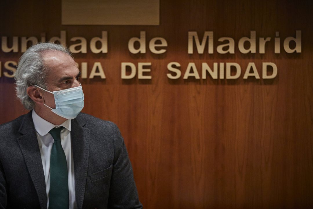 El consejero de Sanidad de la Comunidad de Madrid, Enrique Ruiz Escudero. El consejero de Sanidad de la Comunidad de Madrid, Enrique Ruiz Escudero.