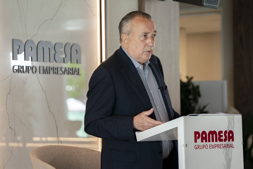 El presidente del Grupo Empresarial Pamesa, Fernando Roig, en la rueda de prensa sopre la cuenta de resultados del año 2020 El presidente del Grupo Empresarial Pamesa, Fernando Roig, en la rueda de prensa sopre la cuenta de resultados del año 2020
