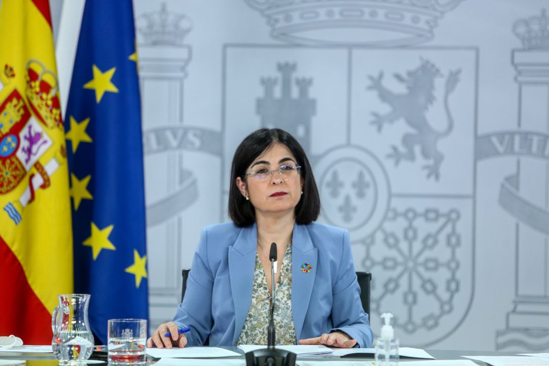 La ministra de Sanidad, Carolina Darias La ministra de Sanidad, Carolina Darias