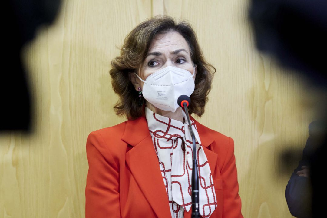 La vicepresidenta primera del Gobierno, Carmen Calvo. La vicepresidenta primera del Gobierno, Carmen Calvo.