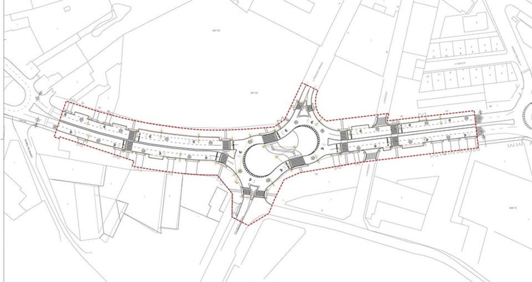 Plano de las obras Plano de las obras