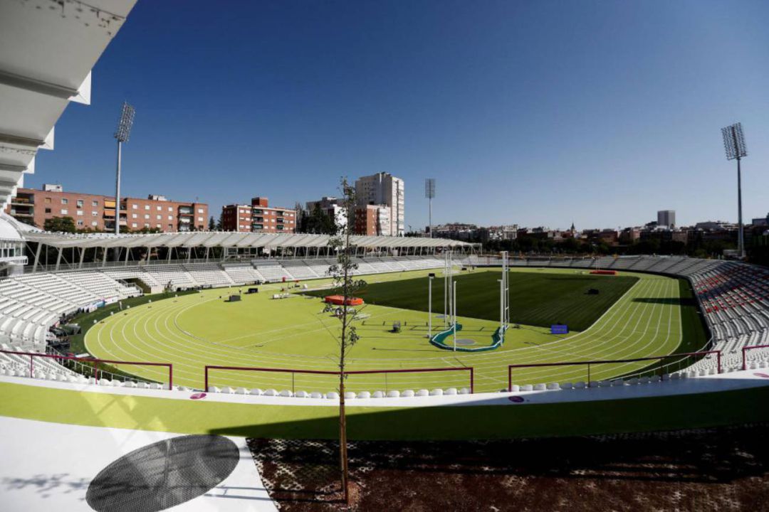Tras 12 años Madrid recupera su estadio de atletismo más icónico, el de Vallehermoso. Tras 12 años Madrid recupera su estadio de atletismo más icónico, el de Vallehermoso.