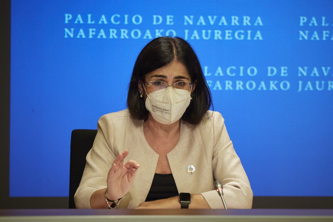 La ministra de Sanidad, Carolina Darias. La ministra de Sanidad, Carolina Darias.
