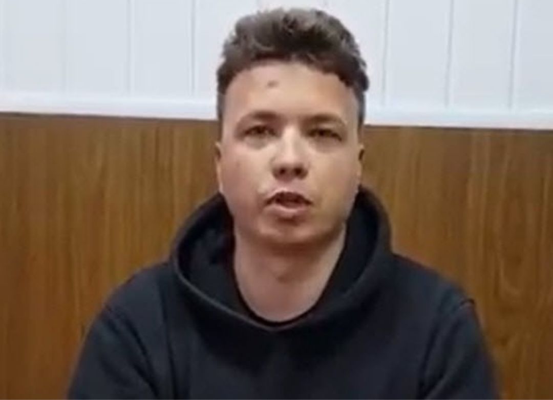 El periodista opositor bielorruso Roman Protasevich. El periodista opositor bielorruso Roman Protasevich.