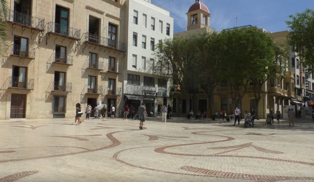Plaza de Baix y Corredora peatonalizadas Plaza de Baix y Corredora peatonalizadas