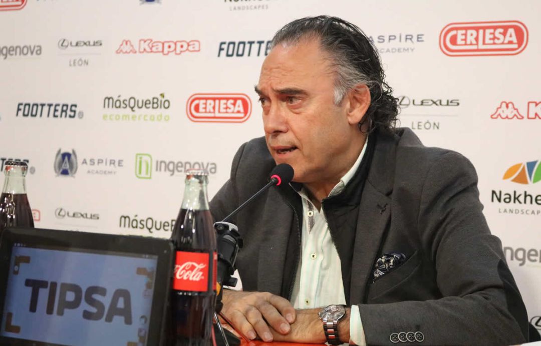 Llamazares hizo balance de la última reunión con la RFEF Llamazares hizo balance de la última reunión con la RFEF