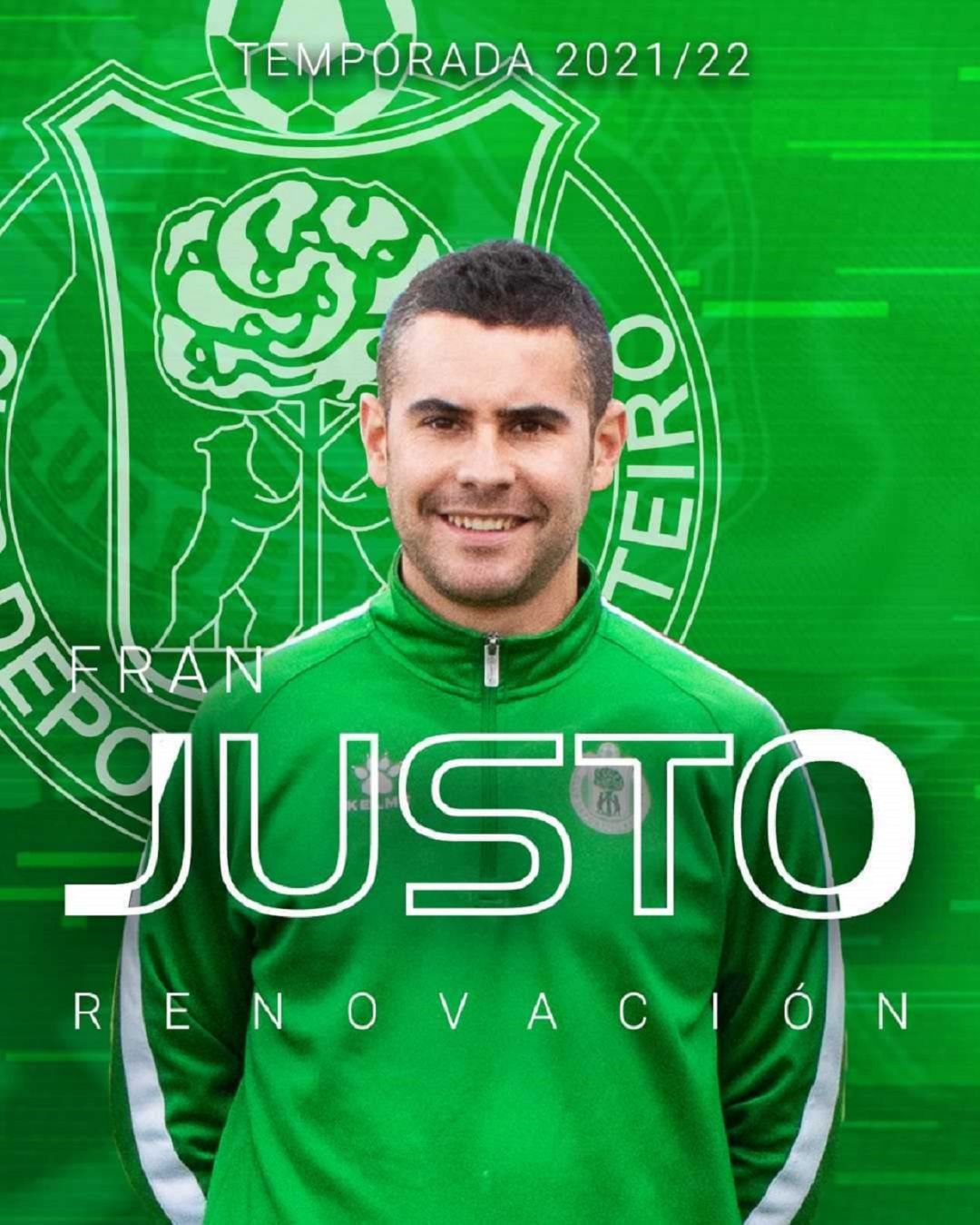 Club Deportivo Arenteiro renueva a Fran Justo en el banquillo Club Deportivo Arenteiro renueva a Fran Justo en el banquillo