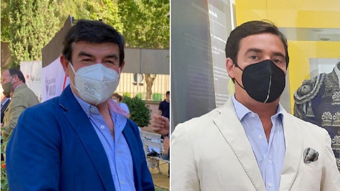 Carmelo García, a la izquierda, y José María Garzón han pasado por los micrófonos del Toreo Carmelo García, a la izquierda, y José María Garzón han pasado por los micrófonos del Toreo