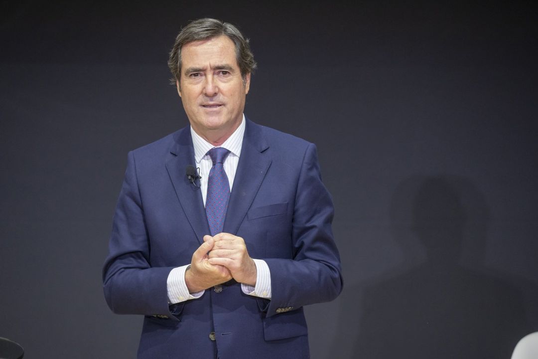 El presidente de la Confederación Española de Organizaciones Empresariales (CEOE), Antonio Garamendi. El presidente de la Confederación Española de Organizaciones Empresariales (CEOE), Antonio Garamendi.