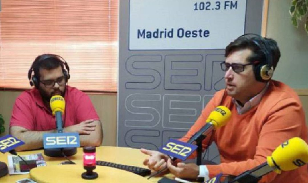 Los periodistas Rubén Sánchez y Gustavo Muñana Los periodistas Rubén Sánchez y Gustavo Muñana