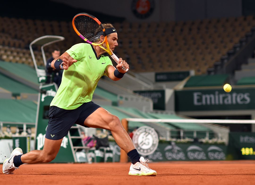 Rafa Nadal, en Roland Garros Rafa Nadal, en Roland Garros