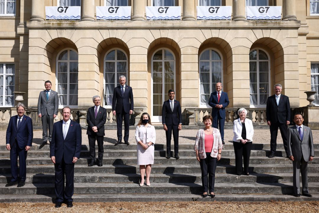 Imagen de la Cumbre del G7 en Londres Imagen de la Cumbre del G7 en Londres