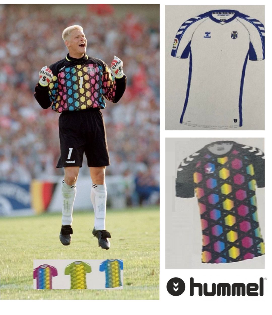 Hummel ofrece al Tenerife una equipación de portero 'a lo Schmeichel' Hummel ofrece al Tenerife una equipación de portero 'a lo Schmeichel'
