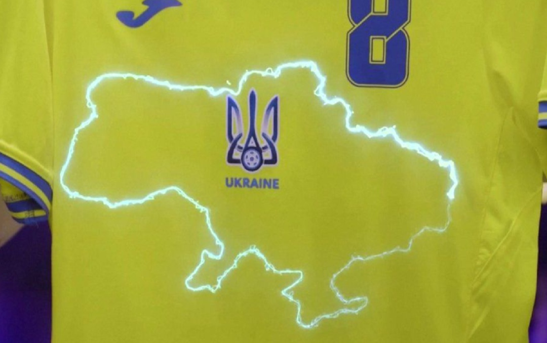 La camiseta de Ucrania La camiseta de Ucrania