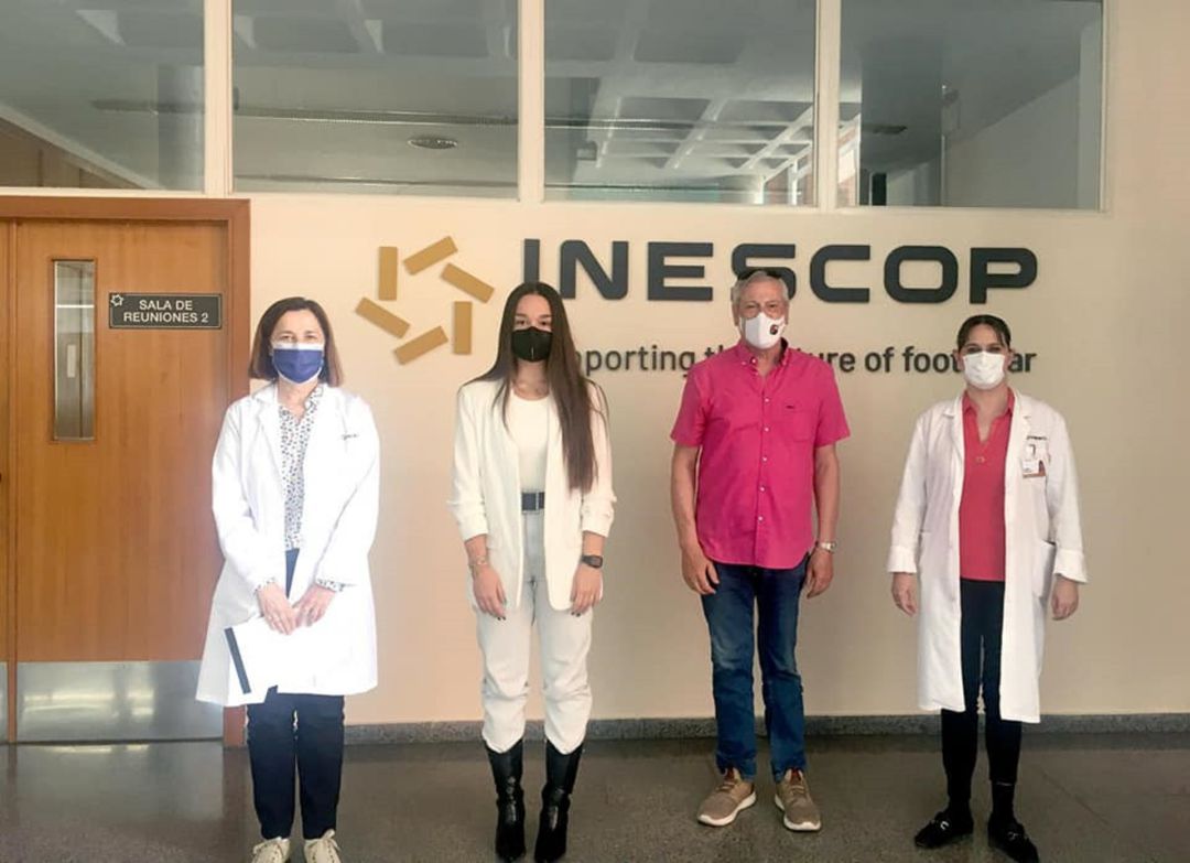 Reunión de la Asociación de Diabéticos de Elda e INESCOP Reunión de la Asociación de Diabéticos de Elda e INESCOP