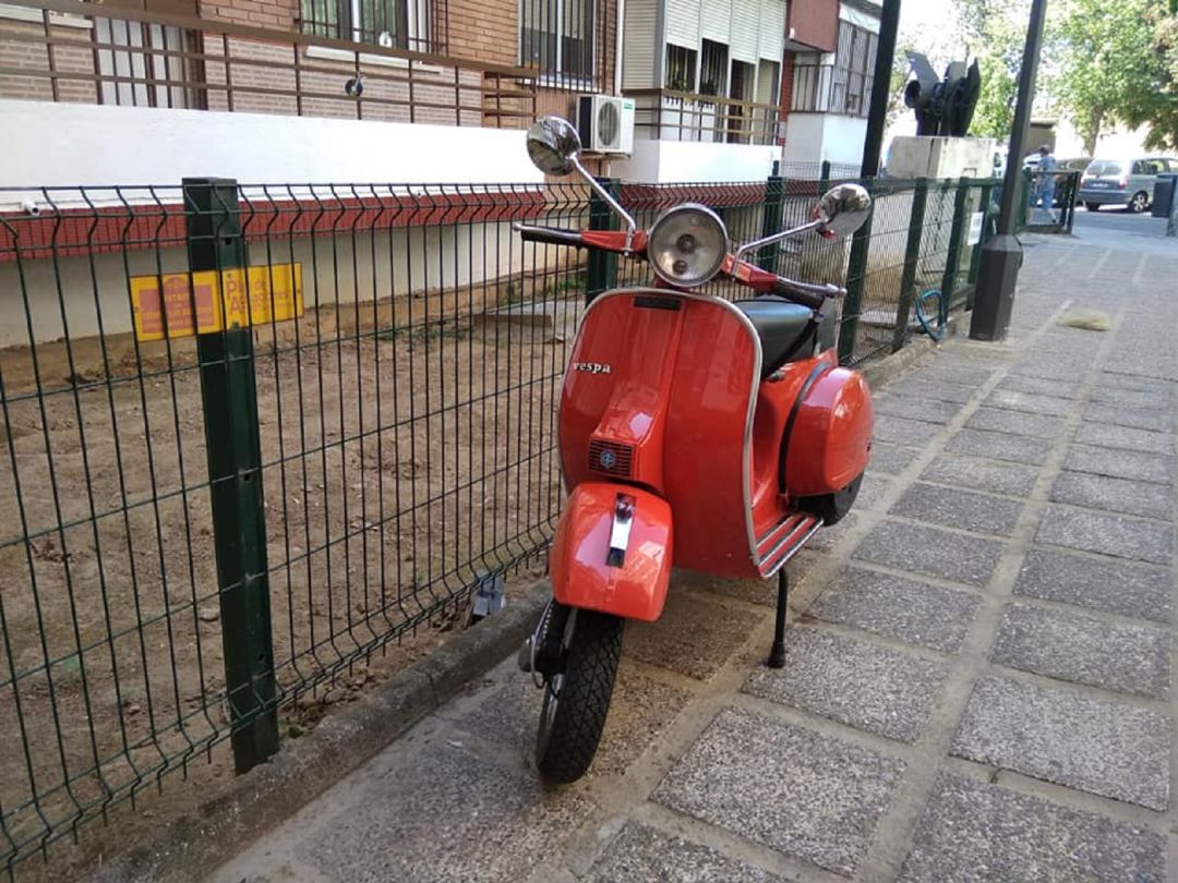 Imagen de una vespa Imagen de una vespa