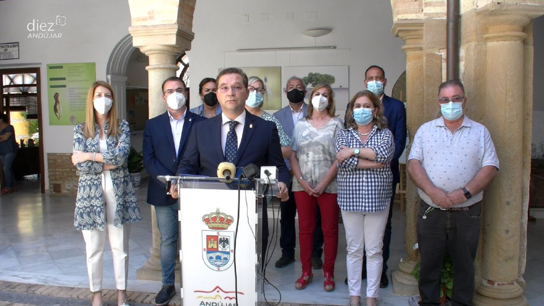 El alcalde de Andújar, Francisco Huertas dimite por motivos de salud El alcalde de Andújar, Francisco Huertas dimite por motivos de salud