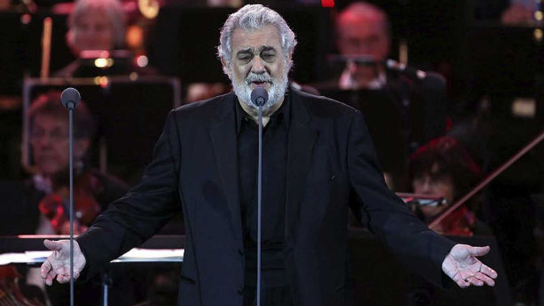 El tenor Plácido Domingo El tenor Plácido Domingo