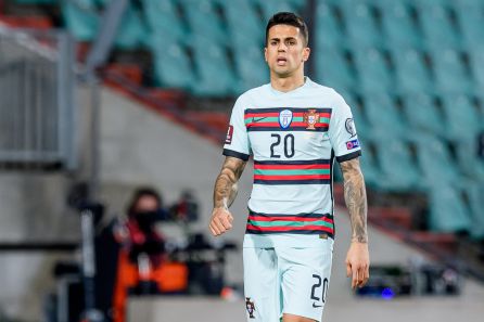 Joao Cancelo durante un partido con la selección portuguesa Joao Cancelo durante un partido con la selección portuguesa