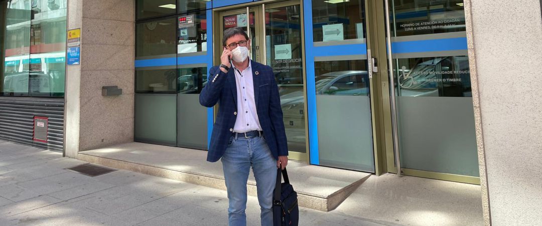El senador Antón Vázquez El senador Antón Vázquez