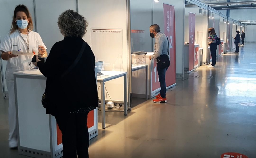 Punto de vacunación masiva en IFA Punto de vacunación masiva en IFA