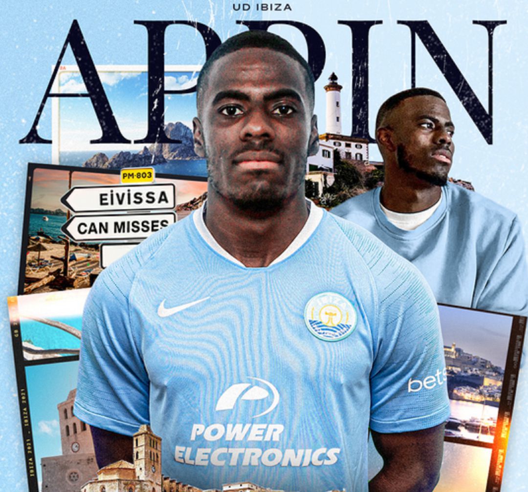 Appin, nuevo futbolista de la UD Ibiza. Appin, nuevo futbolista de la UD Ibiza.