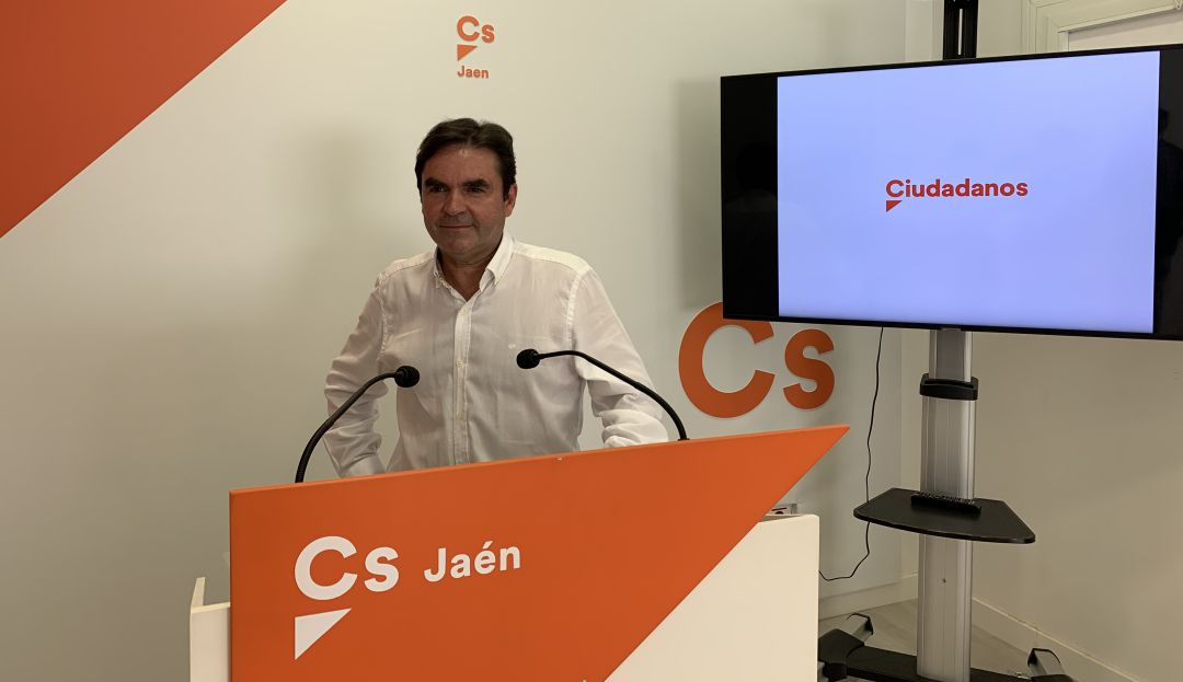El coordinador provincial de Ciudadanos, Miguel Moreno. El coordinador provincial de Ciudadanos, Miguel Moreno.