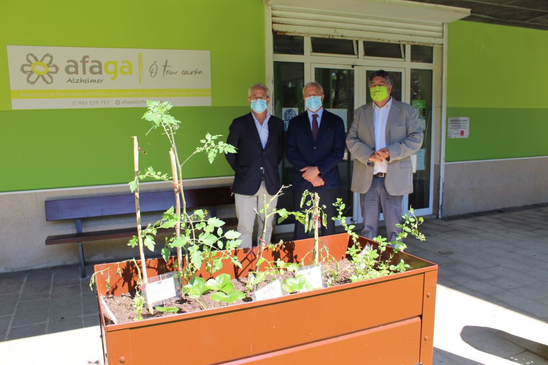 Juan Carlos Rodríguez con el gerente del EOXI Vigo, Javier Puente Juan Carlos Rodríguez con el gerente del EOXI Vigo, Javier Puente