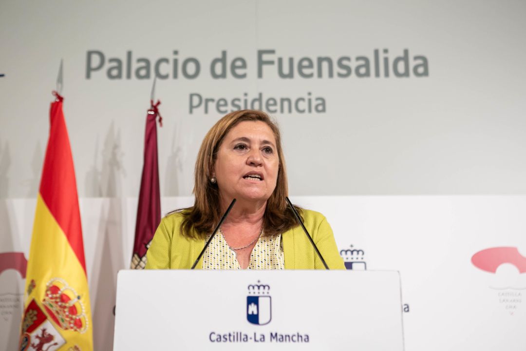 La Consejera de Educación Rosana Rodríguez tras el Consejo de Gobierno La Consejera de Educación Rosana Rodríguez tras el Consejo de Gobierno