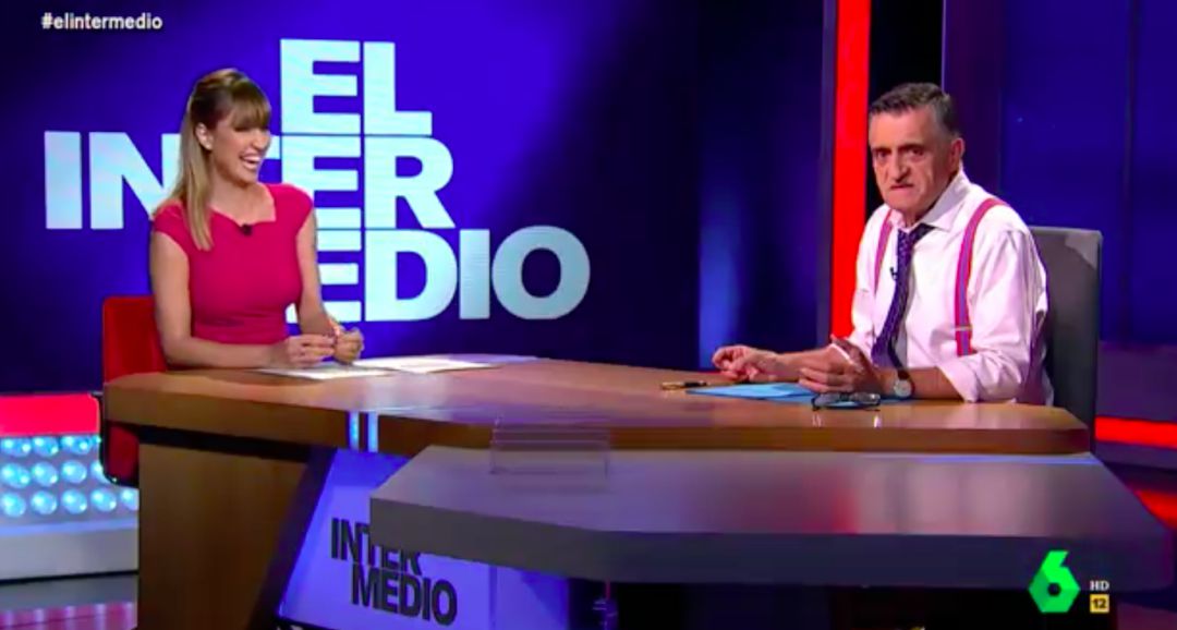 La broma de Sandra Sabaté a la que Wyoming no supo reaccionar. La broma de Sandra Sabaté a la que Wyoming no supo reaccionar.