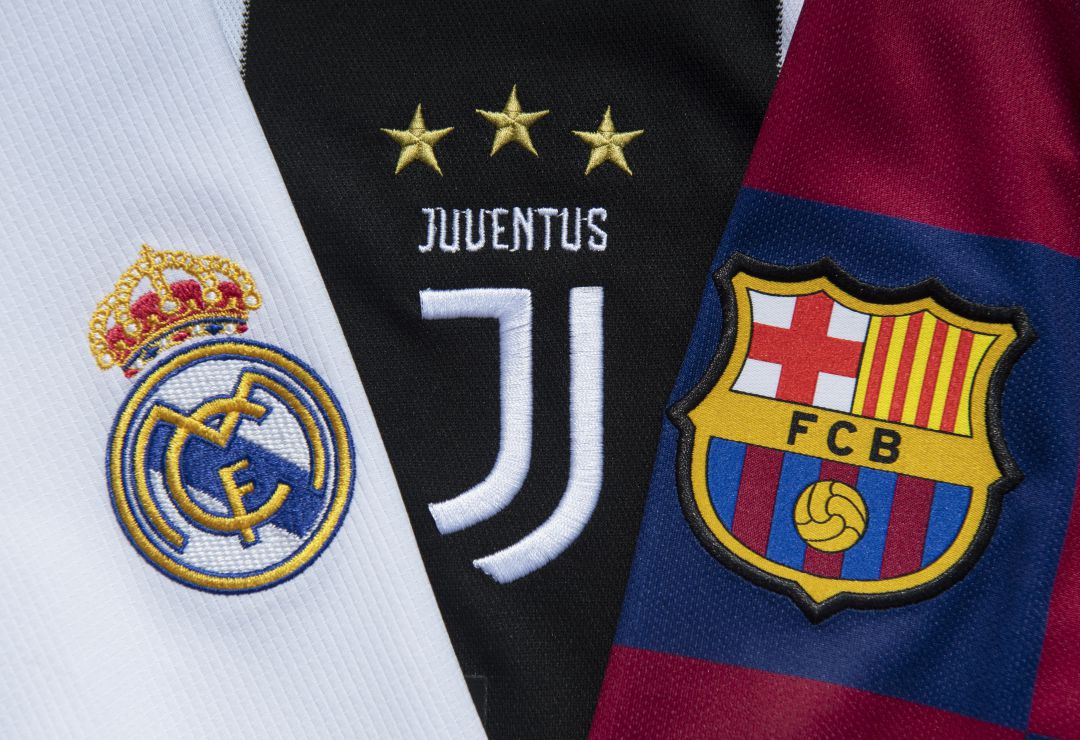 Real Madrid, Juventus y FC Barcelona son los tres clubes que quedan como fundadores de la Superliga. Real Madrid, Juventus y FC Barcelona son los tres clubes que quedan como fundadores de la Superliga.