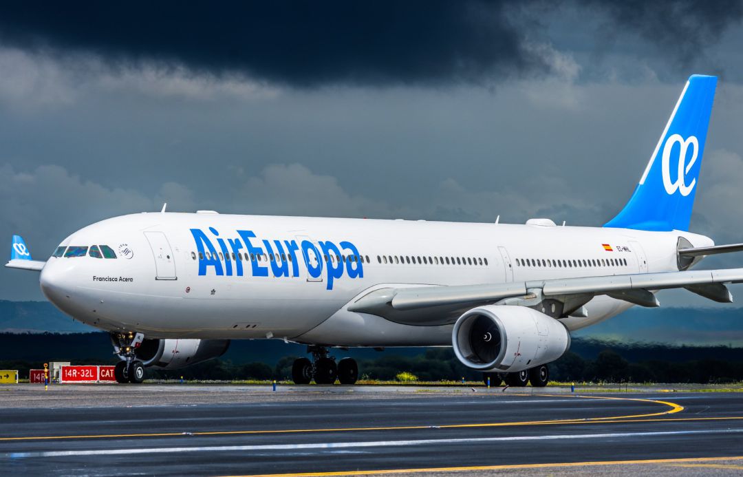 Un avión de Air Europa (archivo). Un avión de Air Europa (archivo).