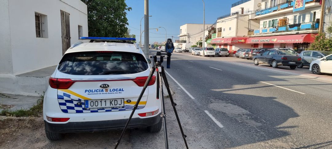 Radar móvil en Ca na Negreta Radar móvil en Ca na Negreta