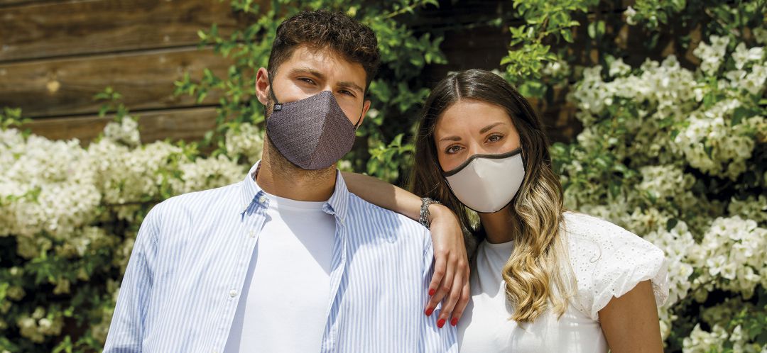 Foto de la promoción de las mascarillas reutilizables UNE0065 Foto de la promoción de las mascarillas reutilizables UNE0065