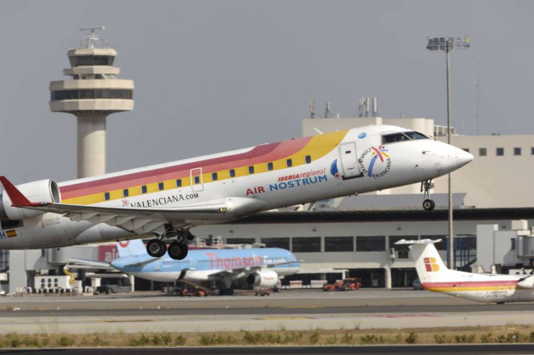 Avión de Air Nostrum Avión de Air Nostrum