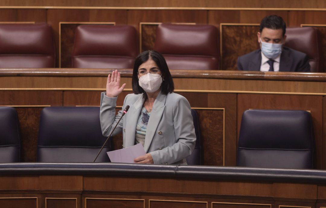 La ministra de Sanidad, Carolina Darias La ministra de Sanidad, Carolina Darias