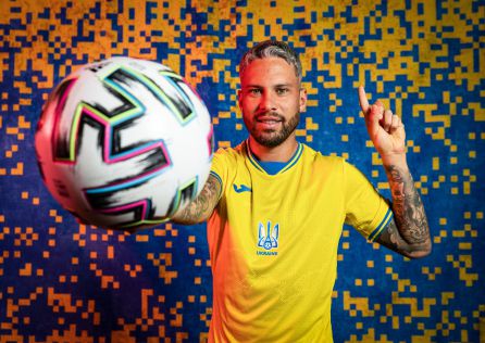 Marlos, jugador de la selección ucraniana de fútbol Marlos, jugador de la selección ucraniana de fútbol