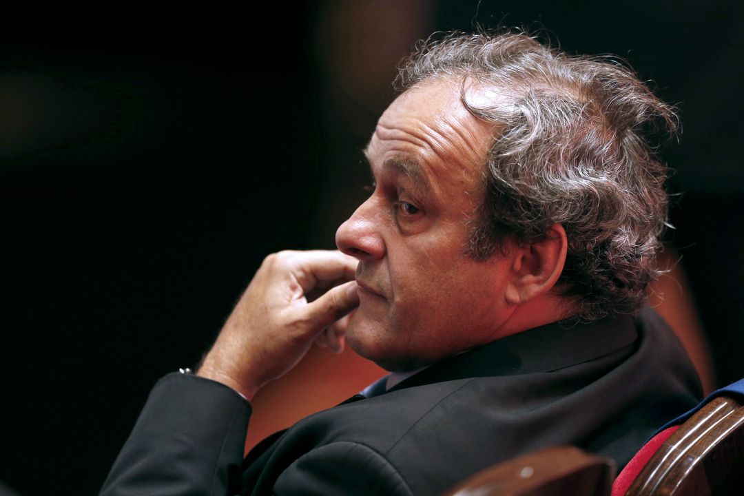 Michel Platini, expresidente de la UEFA Michel Platini, expresidente de la UEFA