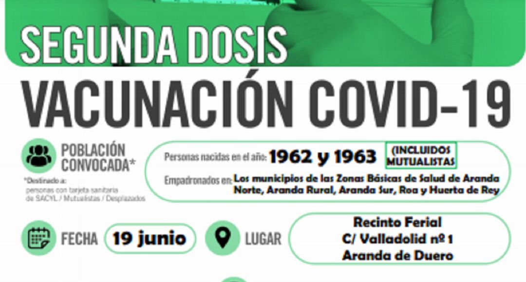 Segunda dosis Segunda dosis