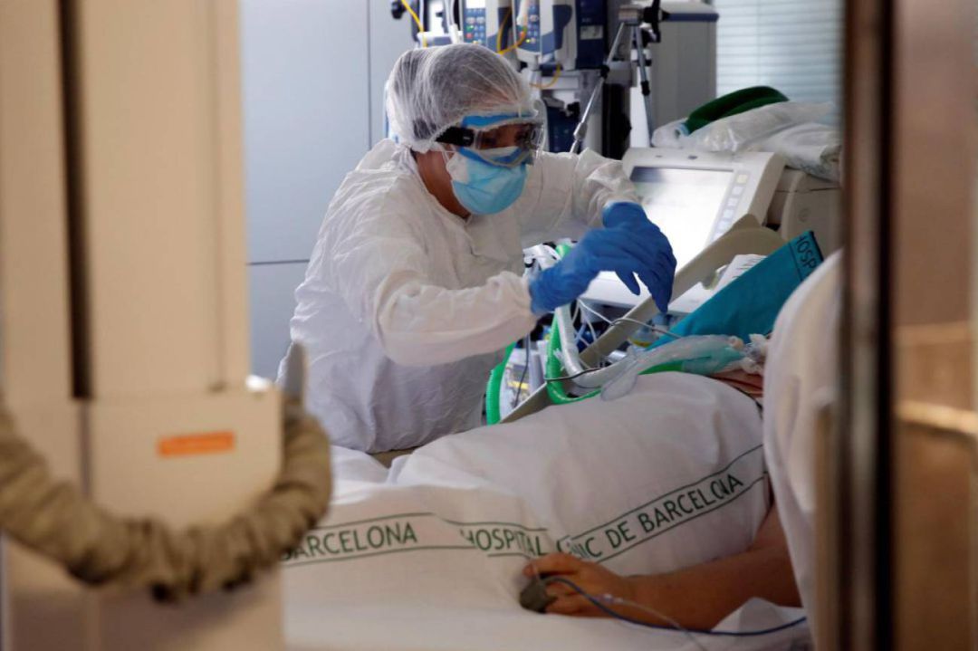 Imagen de personal sanitario en un hospital. Imagen de personal sanitario en un hospital.